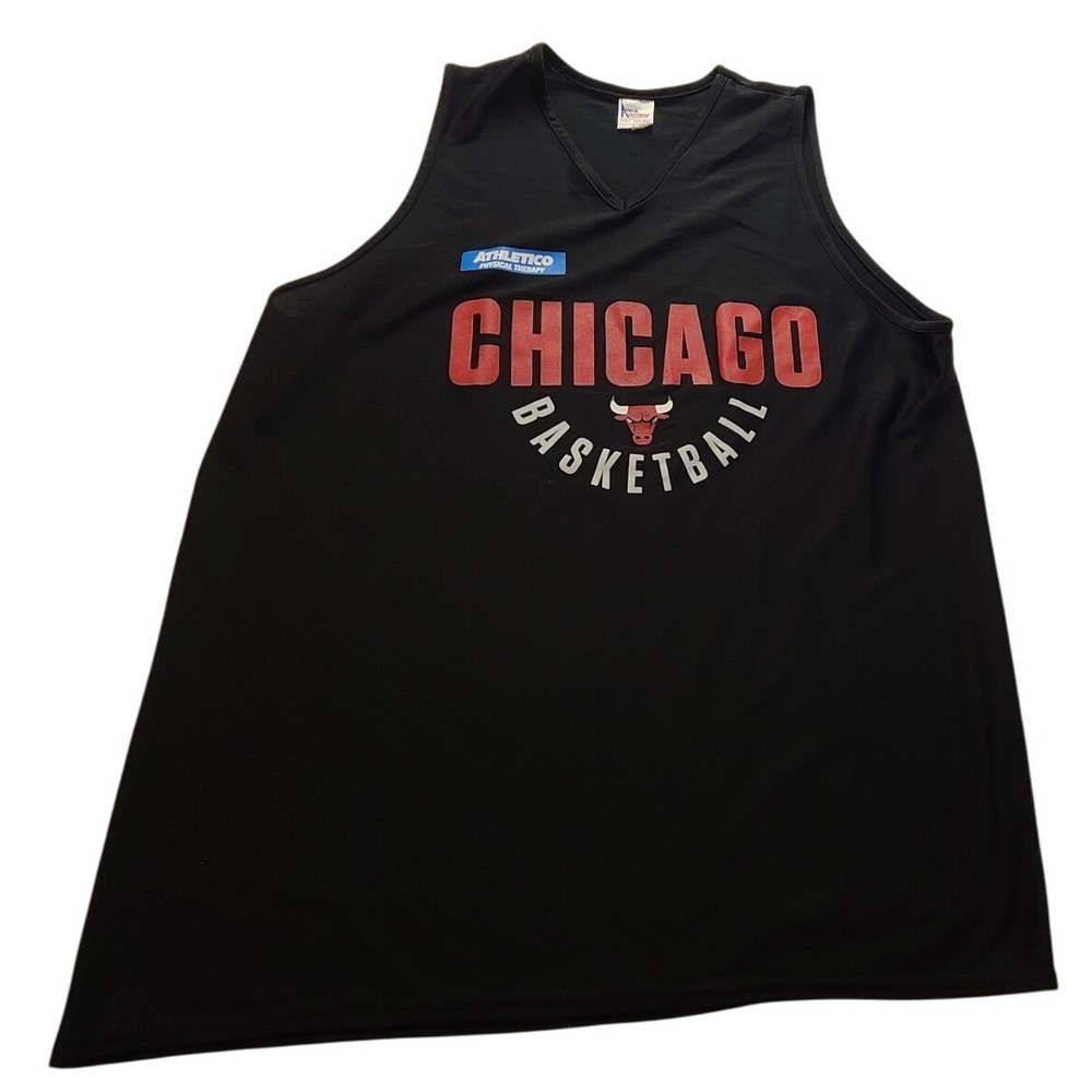 Park Antony Chicago Basketball‎ Jersey Men's Large Black Athletico Pro Sport USA